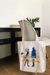 RECYCLED "HUMANITY IS WHAT UNITES US" TOTE BAG