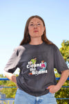ORGANIC "HE CLEANS SHE BEAMS" TEE
